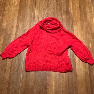 H&M Mohair Wool Blend Cowl Neck Sweater